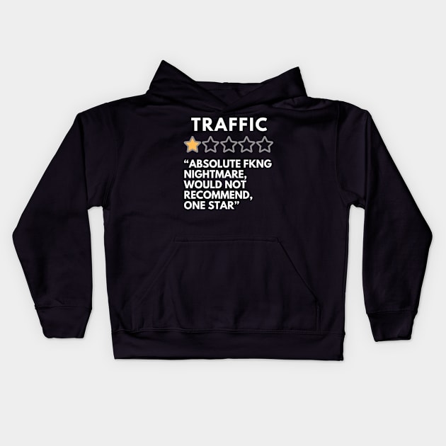 Traffic Rating Kids Hoodie by Integritydesign